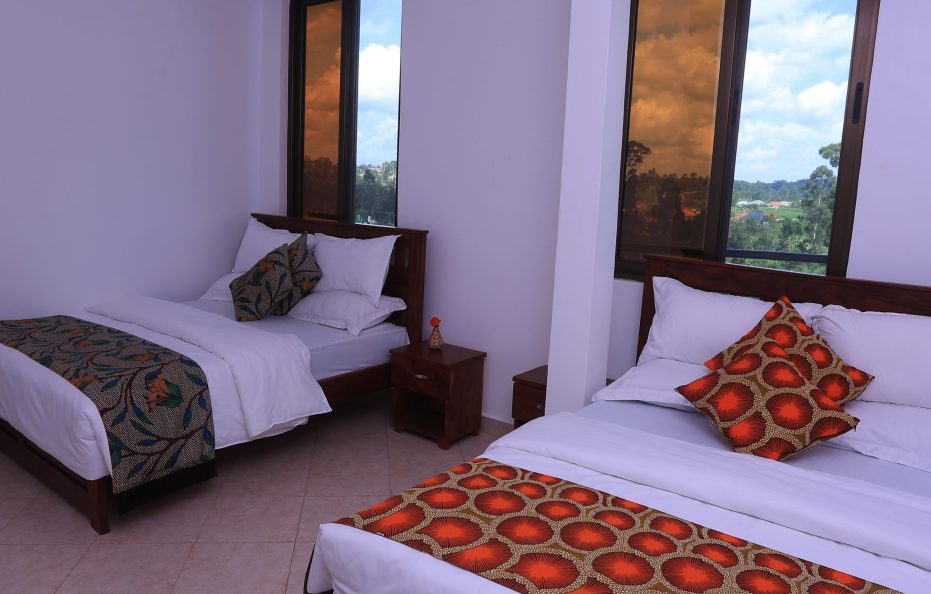 Lavender Twin Double Room