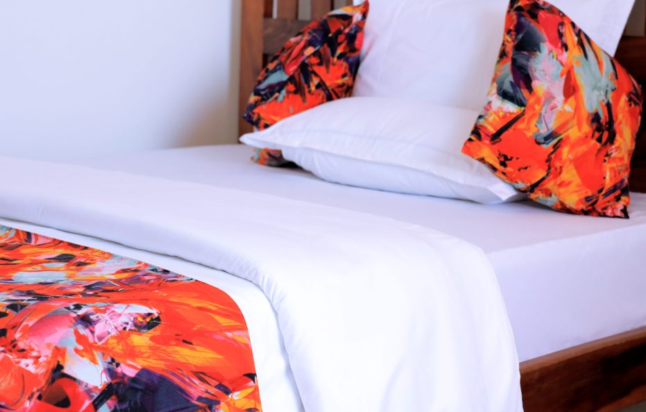 Lavender Twin Double Room